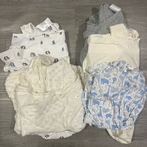 Halo Sleepsack Swaddle, 3-Way Adjustable Wearable Blanket — 5 total